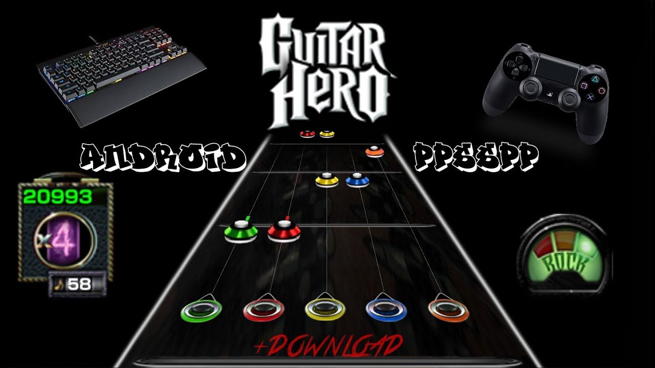 Guitar Hero For Android Ppsspp